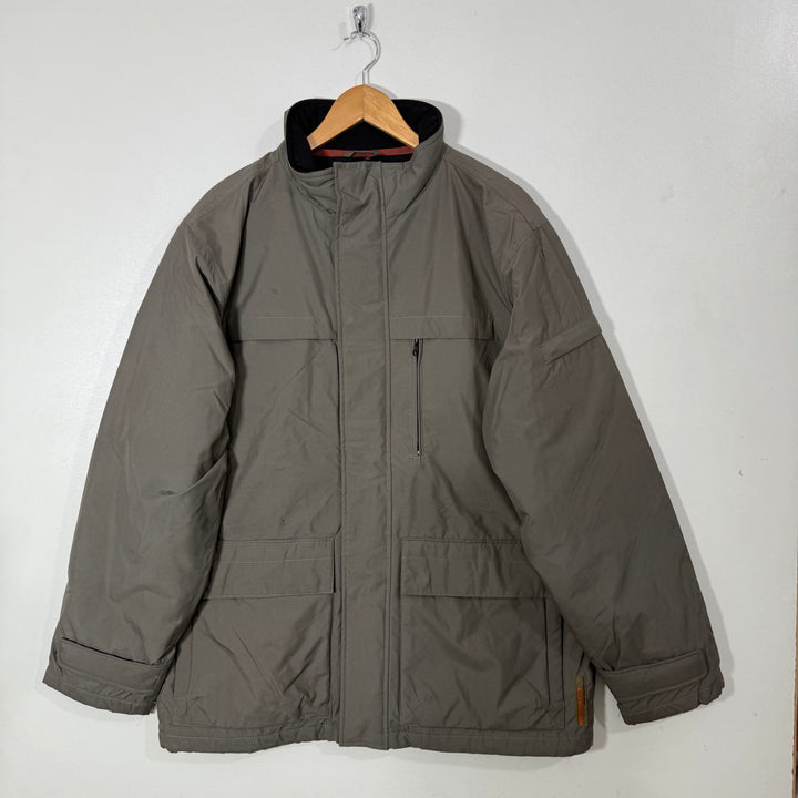 NO EXCUSE SOFT SHELL WINDBREAKER JACKET INNER FLEECE