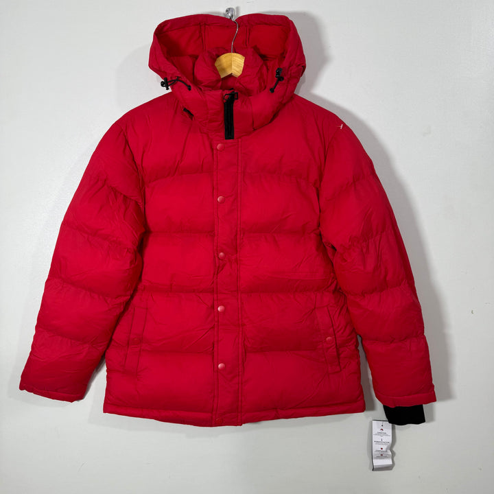 BAGATELLE SPORT WARMTH FACTOR COMPASSION DEDICATION PUFFER JACKET BRAND NEW WITH DETACHABLE HOOD