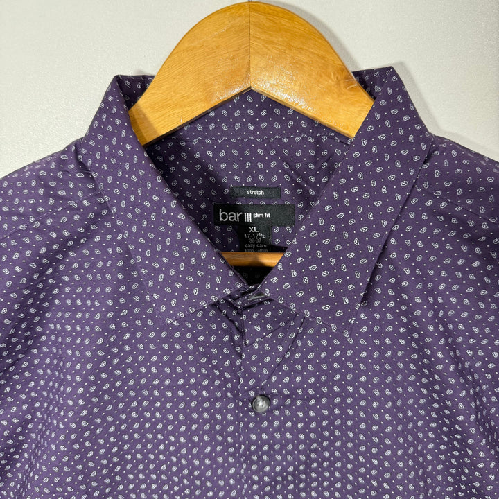 BAR III SLIM FIT COTTON SHIRT BRAND NEW WITH STRETCH