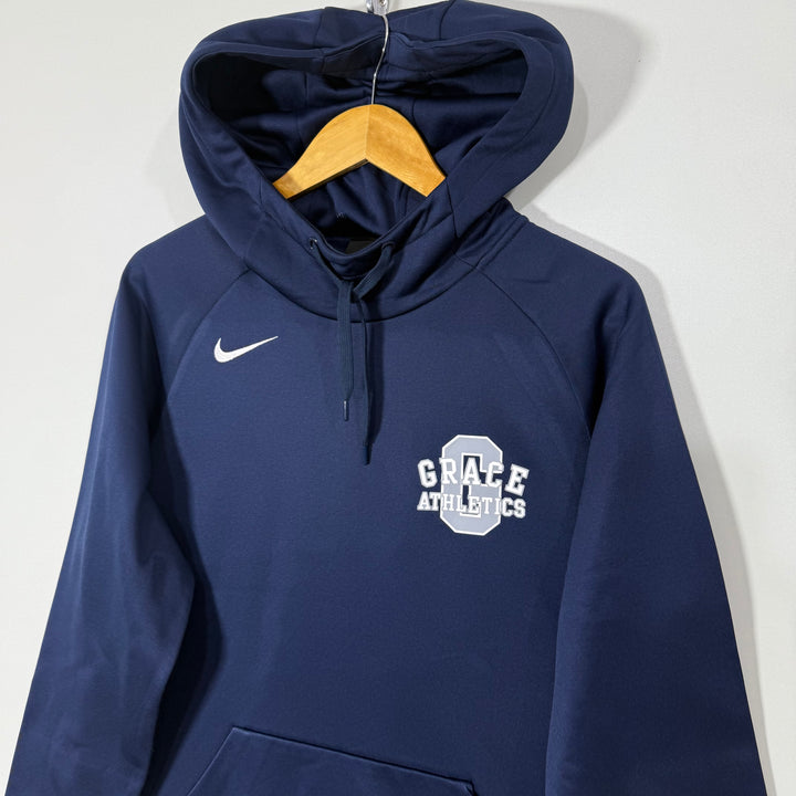 NIKE DRI FIT SPORT HOODIE INNER FLEECE BLUE COLOUR