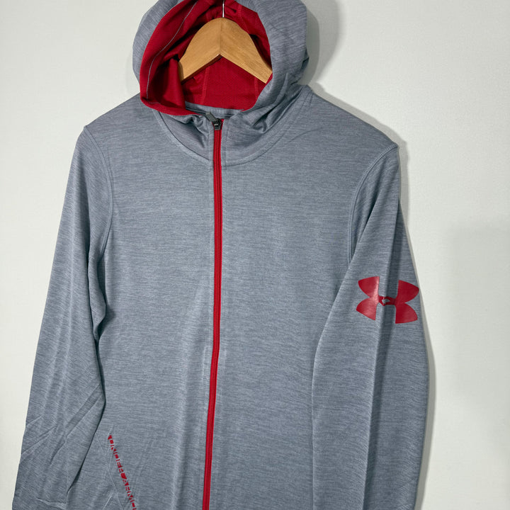 UNDER ARMOUR HEATGEAR  LIGHT FABRIC SPORT JACKET WITH HOOD