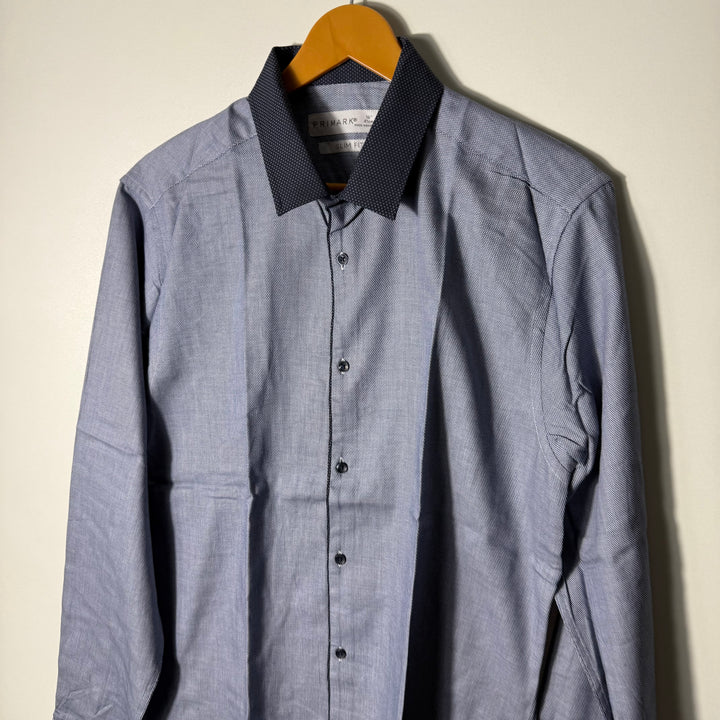 PRIMARK SLIM FIT SHIRT GREY COLOUR