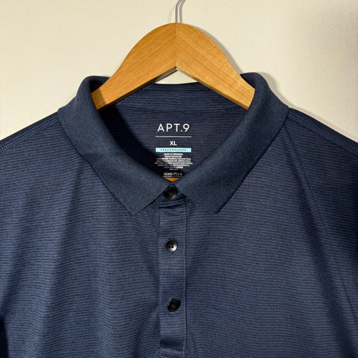 APT.9 SPORT POLO TSHIRT BLUE COLOUR