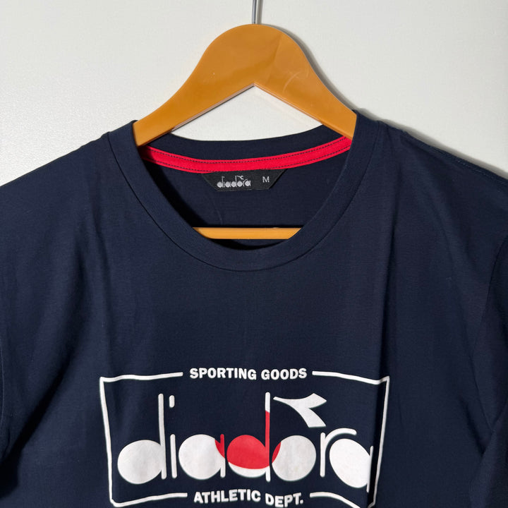 DIADORA COTTON TSHIRT BLUE COLOUR