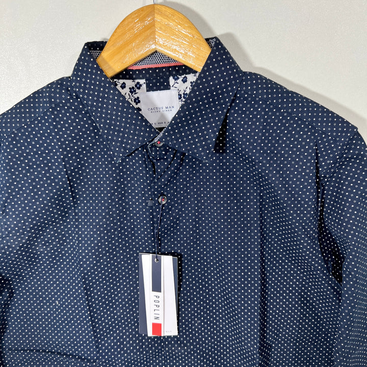 DENIM & FLOWER BUTTON DOWN CASUAL COTTON SHIRT BRAND NEW