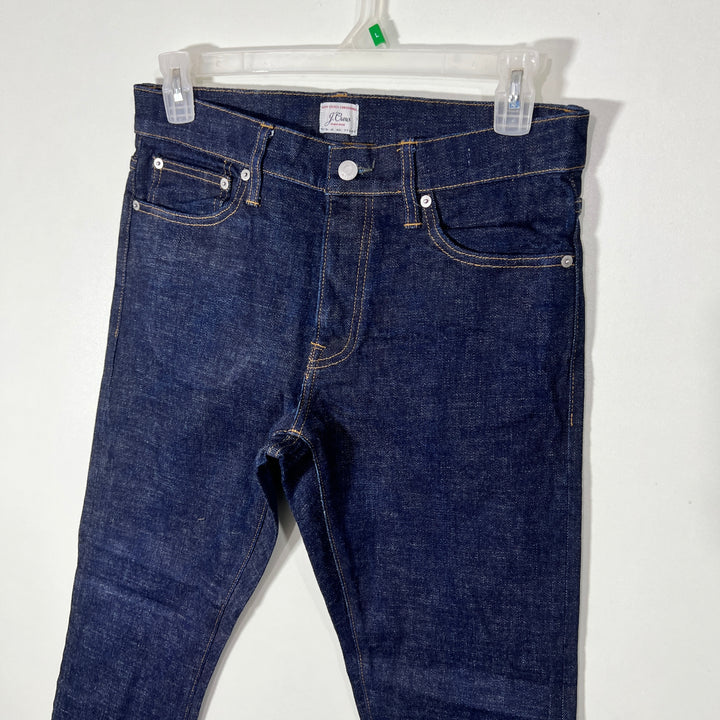 J CREW SLIM FIT DENIM PANT WITH STRETCH
