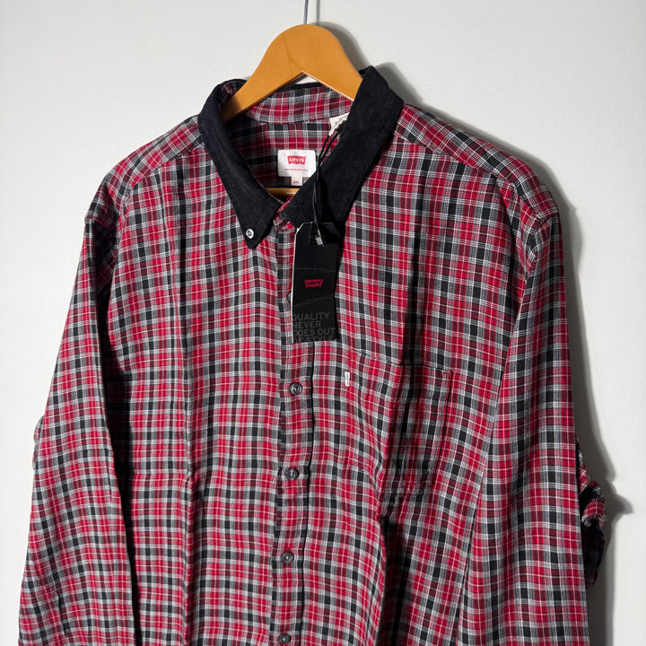 LEVIS FLANNEL BUTTON DOWN SHIRT BRAND NEW