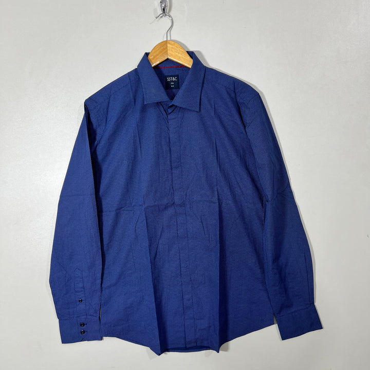 SET&C PRINTED CASUAL COTTON SHIRT