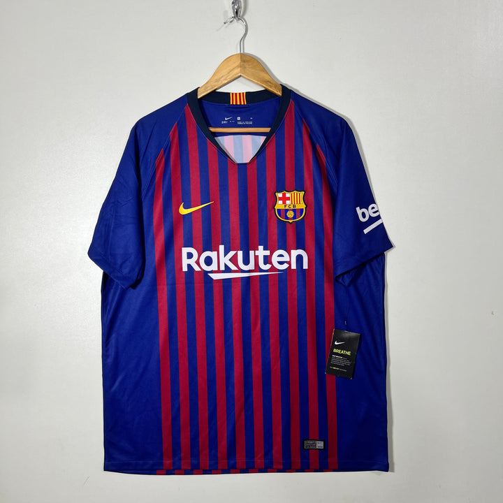 NIKE DRI FIT BARCELONA V NEVK SPORT TSHIRT BRAND NEW