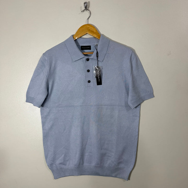 TAHARI POLO COLLAR SOFT TOUCH KNITED SWEATER BRAND NEW