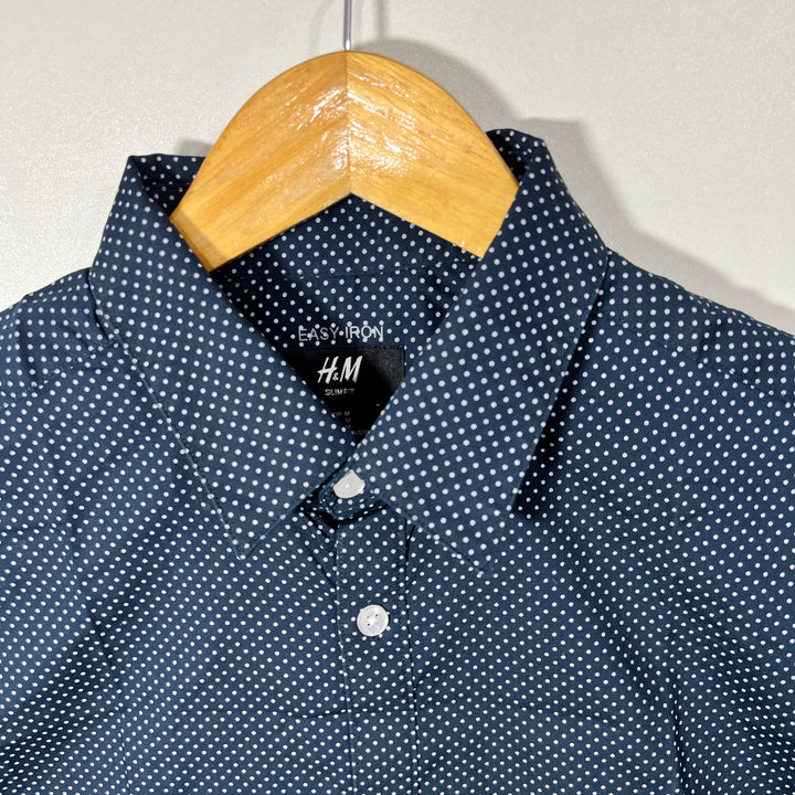 H&M SLIM FIT CASUAL COTTON SHIRT