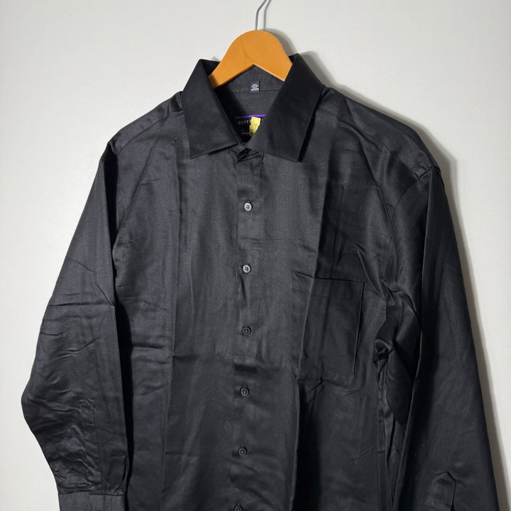 GEOFFREY BEENE CLASSIC FIT NO IRON FORMAL SHIRT BLACK COLOUR