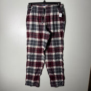 OLD NAVY FLANNEL COTTON CHECKERED LOUNGEWEAR TROUSER BRAND NEW