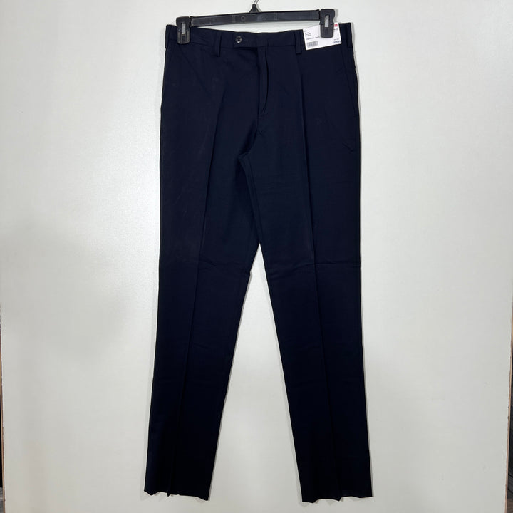 UNIQLO SLIM FIT WOOL DRESS PANT BRAND NEW WITH STRETCH DARK BLUE COLOUR
