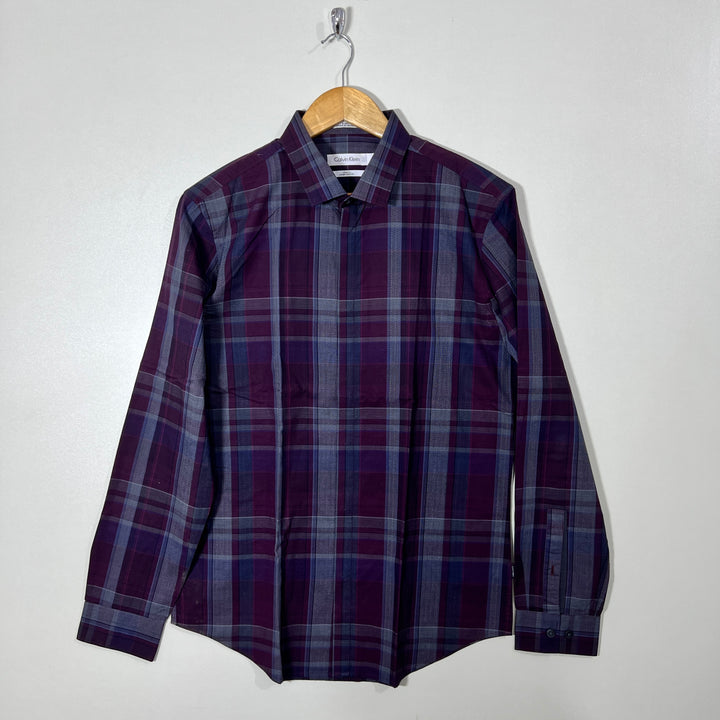 CALVIN KLEIN SLIM FIT CASUAL COTTON SHIRT