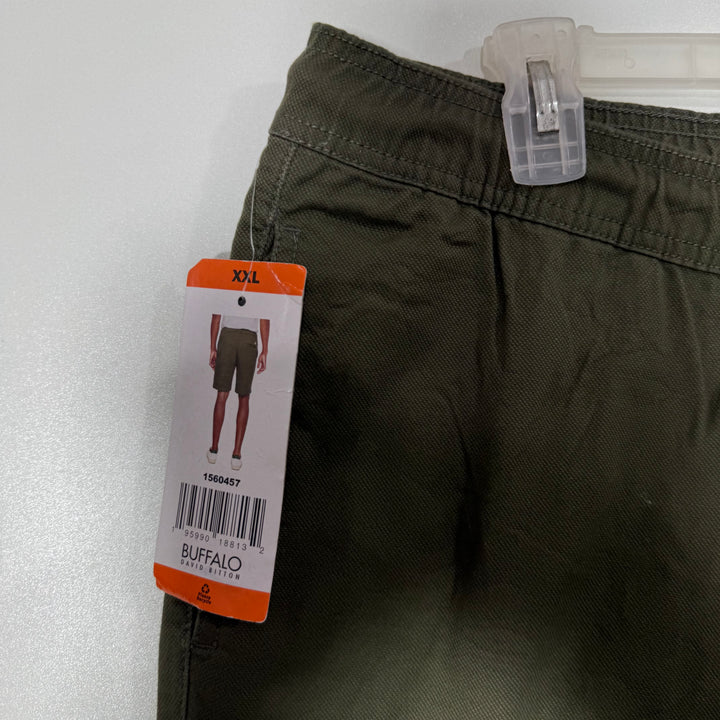BUFFALO COTTON SHORT BRAND NEW WITH STRETCH GREEN COLOUR