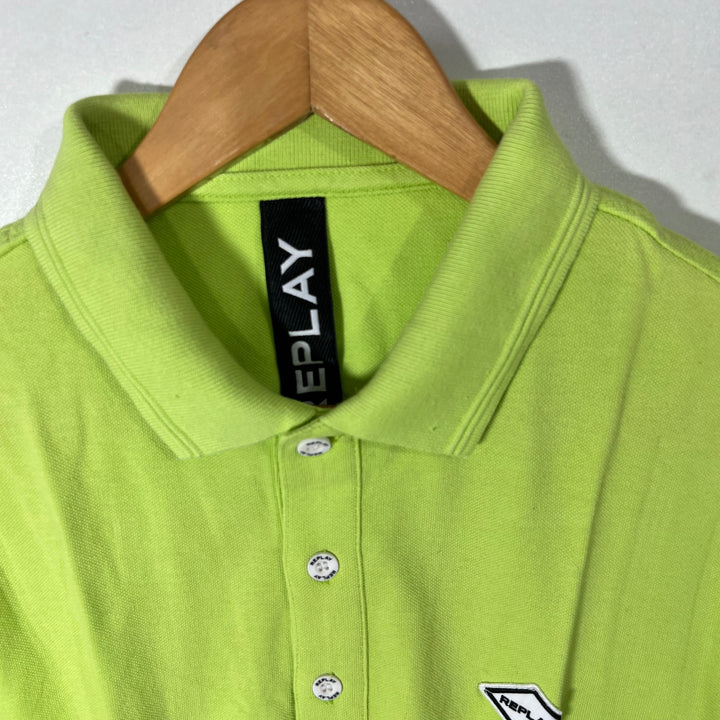 REPLAY COTTON POLO TSHIRT