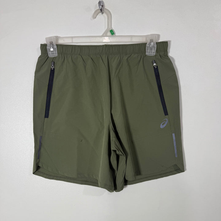 ASICS  RUNNING SPORT SHORT GREEN COLOUR