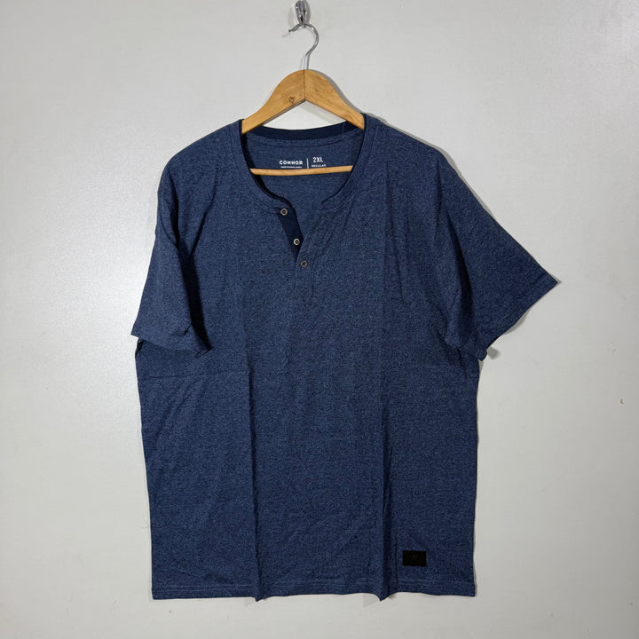 CONNOR V NECK COTTON TSHIRT