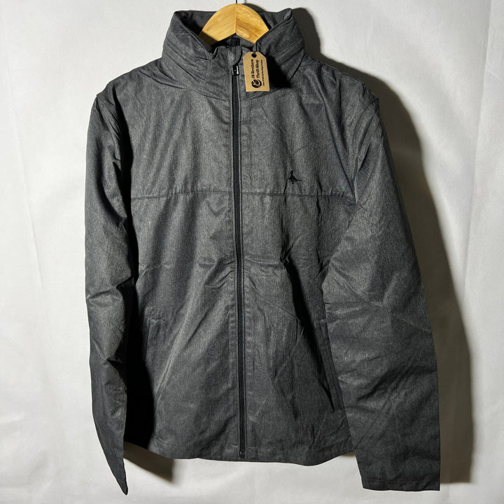 JACK WILLS WINDBREAKER JACKET WITH PACKABLE HOOD