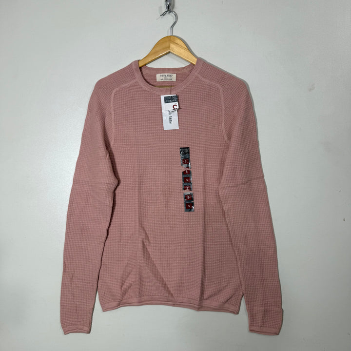 PRIMARK KNITED LONG SLEEVES COTTON TSHIRT BRAND NEW