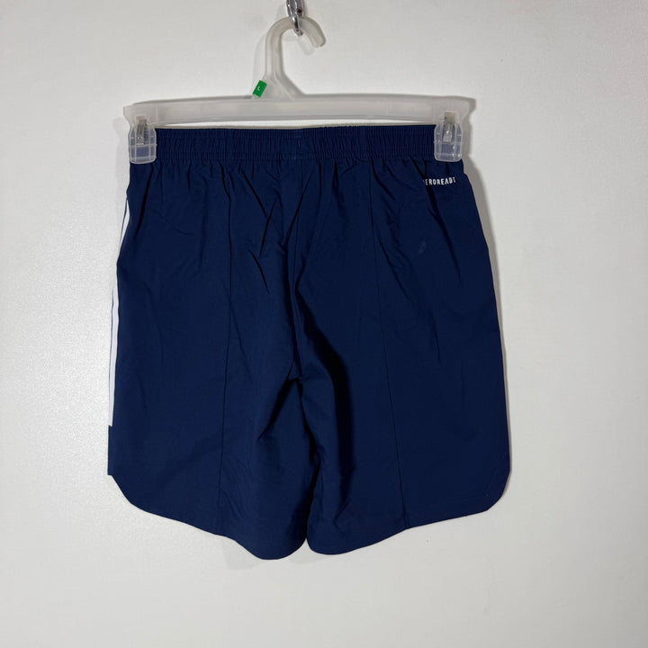 ADIDAS PARACHUTE SHORT WITH STRETCH BLUE COLOUR WITHOUT POCKETS