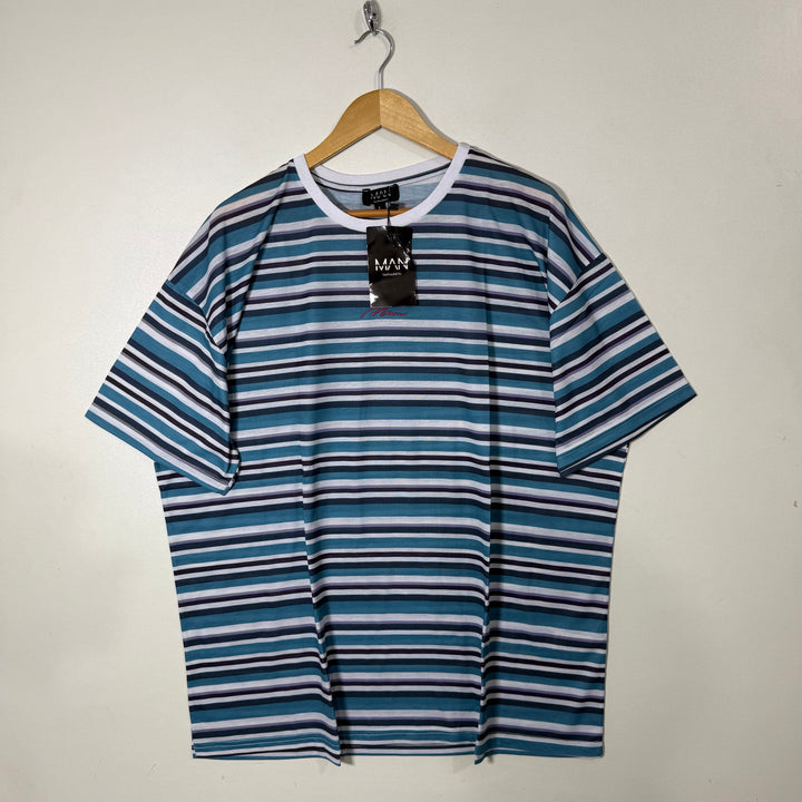 BOOHOOMAN OVERSIZED DROOPED SHOULDER COTTON TSHIRT BRAND NEW