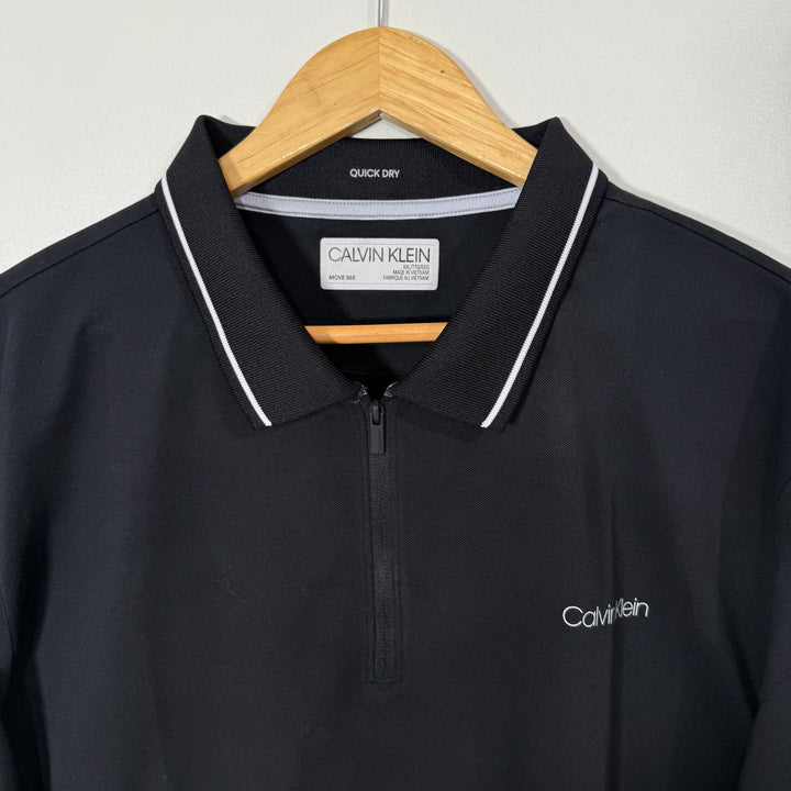 CALVIN KLEIN QUICK DRY COTTON POLO TSHIRT
