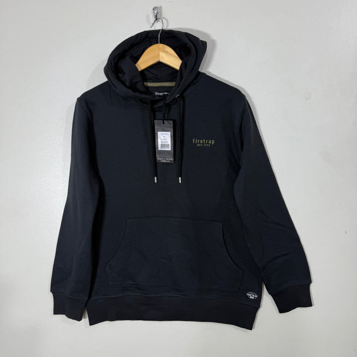 FIRETRAP SWEAT HOODIE BRAND NEW INNER FLEECE BLACK COLOUR
