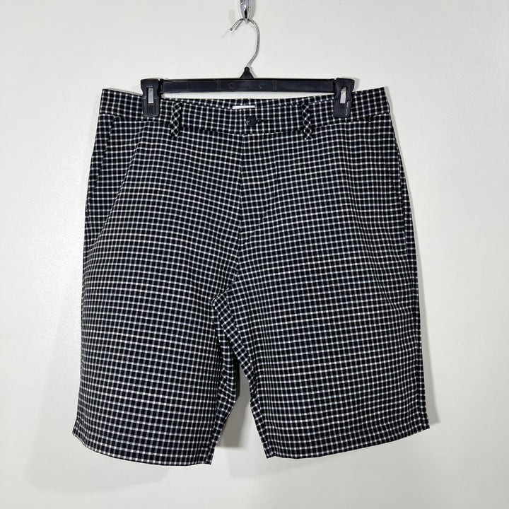 ADIDAS CHECKERED GOLF SHORT