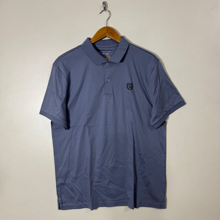 GIORDANO SLIM FIT LIQUID TOUCH COTTON POLO TSHIRT