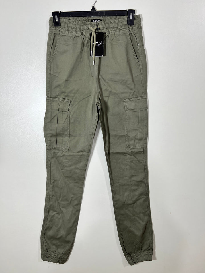 BOOHOOMAN STRAIGHT FIT CARGO COTTON PANT BRAND NEW