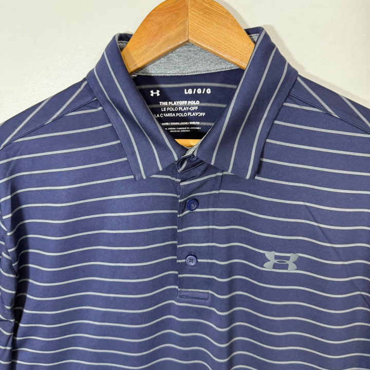 UNDER ARMOUR SPORT POLO TSHIRT BLUE COLOUR