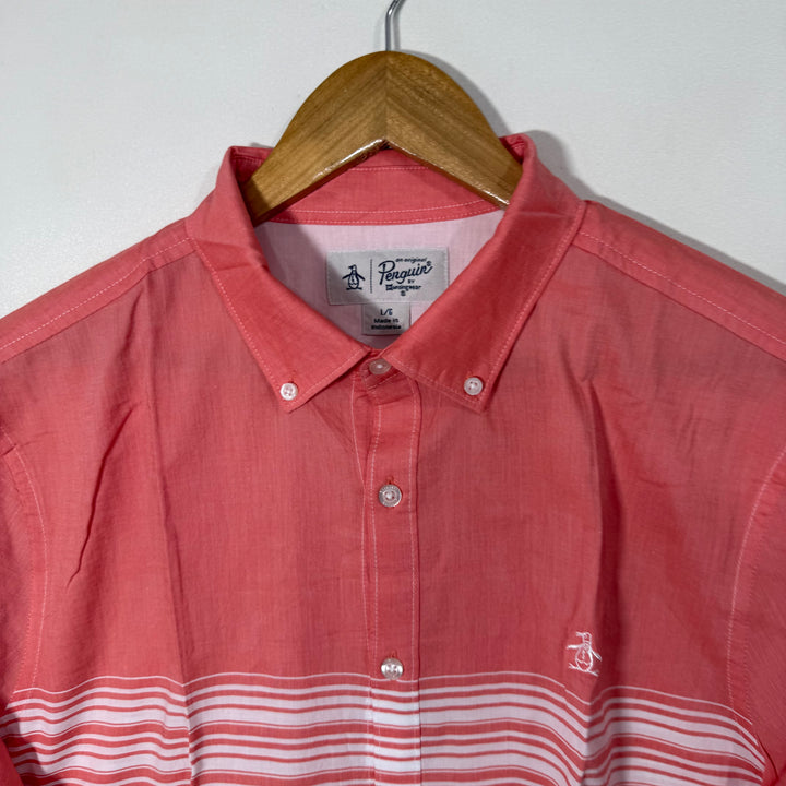 PENGUIN BUTTON DOWN HALF SLEEVES SHIRT