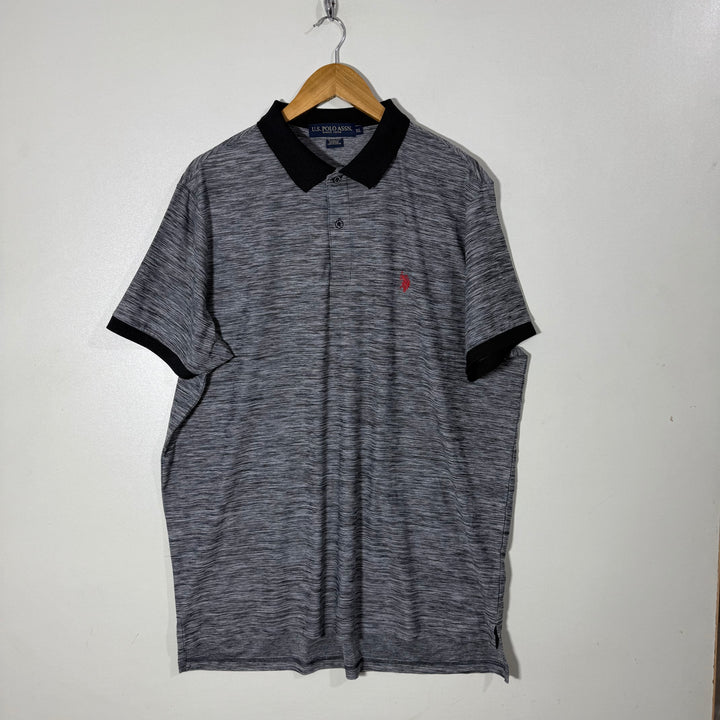 US POLO ASSN SPORT POLO TSHIRT GREY COLOUR