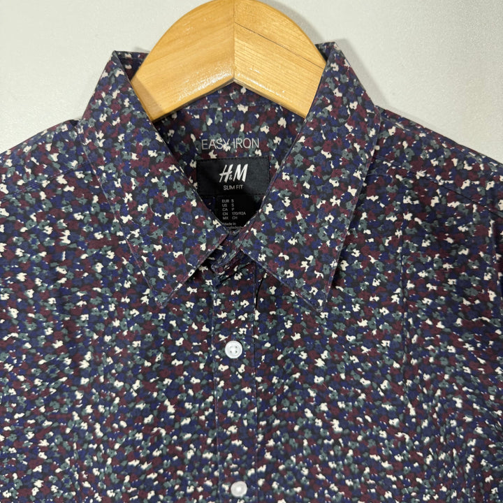 H&M SLIM FIT EASY IRON COTTON SHIRT