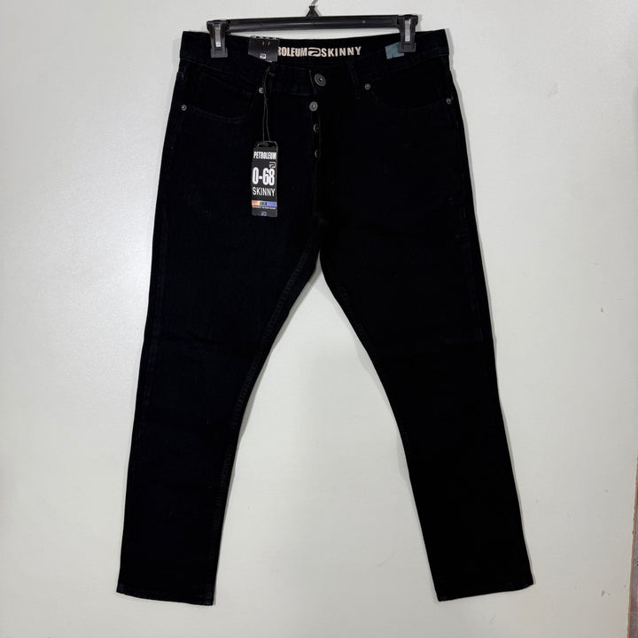 PETROLEUM SKNIIY FIT DENIM PANT BRAND NEW BLACK COLOUR