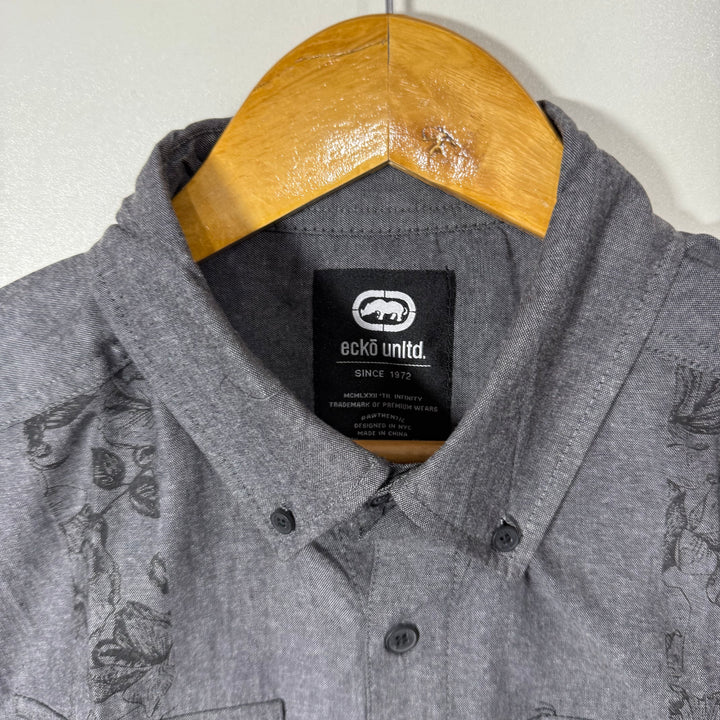 ECKO UNLTD BUTTON DOWN HALF SLEEVES SHIRT BRAND NEW