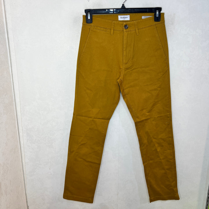 GOOD FELLOW &CO SLIM FIT COTTON CHINO PANT WITH STRETCH