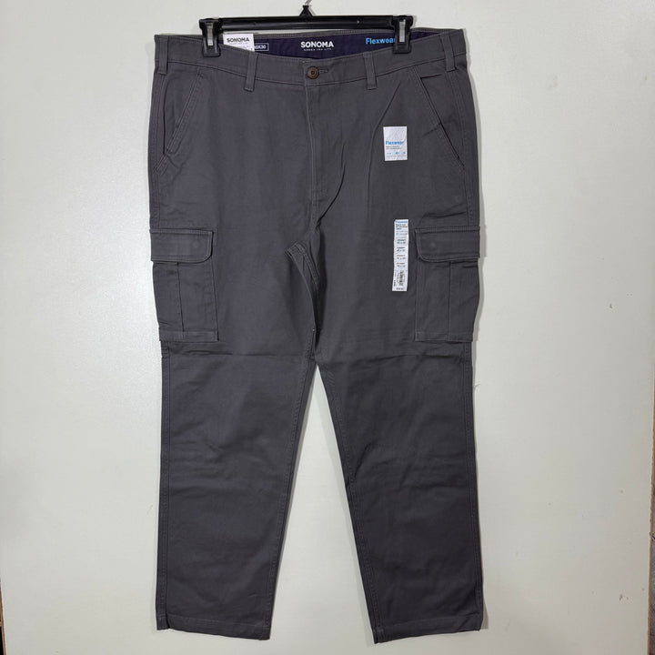 SONOMA FLEXWEAR STRAIGHT FIT CARGO PANT WITH STRETCH