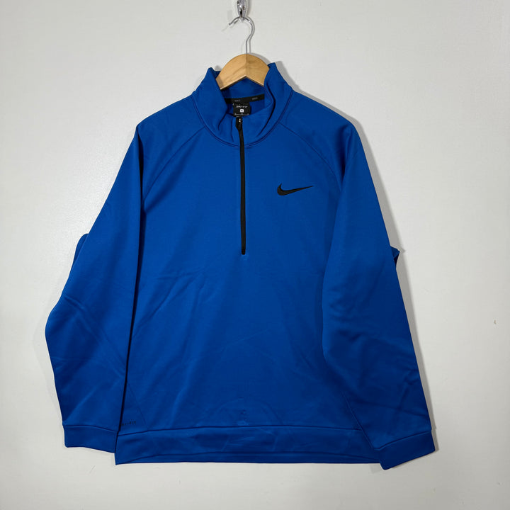 NIKE DRI FIT HALF ZIP SPORT PULLOVER INNER FLEECE