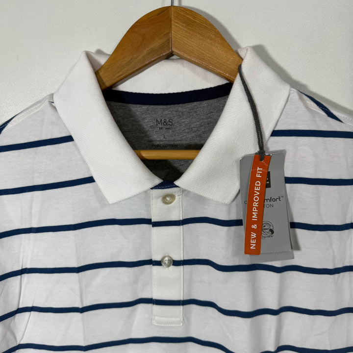 MARKS & SPENCER COTTON POLO TSHIRT BRAND NEW