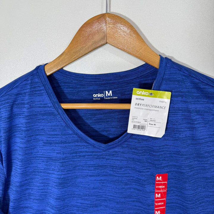 ANKO ACTIVE V NECK SPORT TSHIRT BRAND NEW