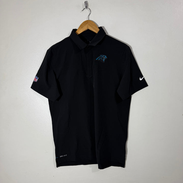 NIKE DRI FIT HYBRID PARACHUTE SPORT POLO TSHIRT BLACK COLOUR