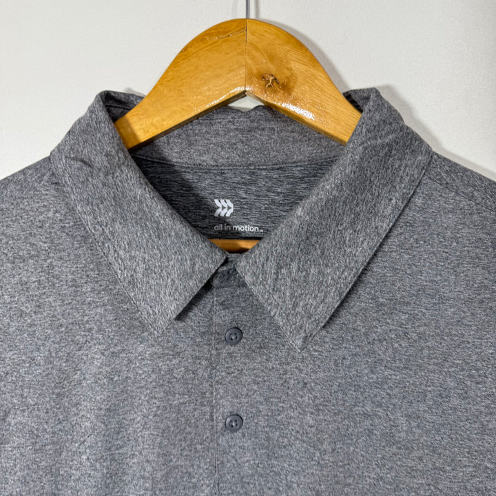ALL IN MOTION SPORT POLO TSHIRT GREY COLOUR