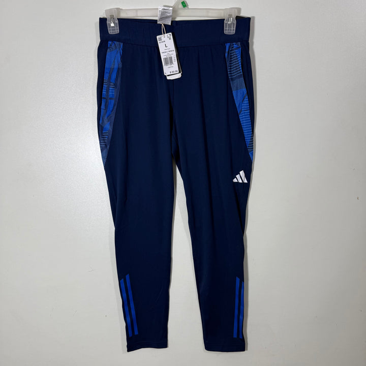 ADIDAS WOMEN SPORT TROUSER BRAND NEW WITH SIDE ZIP POCKETS BLUE COLOUR