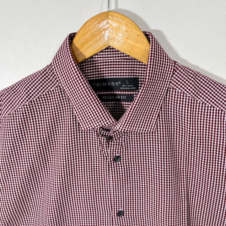 PRIMARK REGULAR FIT CHECKERED SHIRT