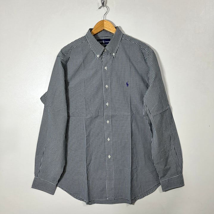 RALPH LAUREN POLO BUTTON DOWN CHECKERED SHIRT