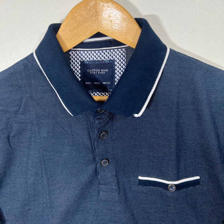 CACTUS MAN COTTON POLO TSHIRT