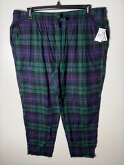 OLD NAVY FLANNEL COTTON CHECKERED LOUNGEWEAR TROUSER BRAND NEW
